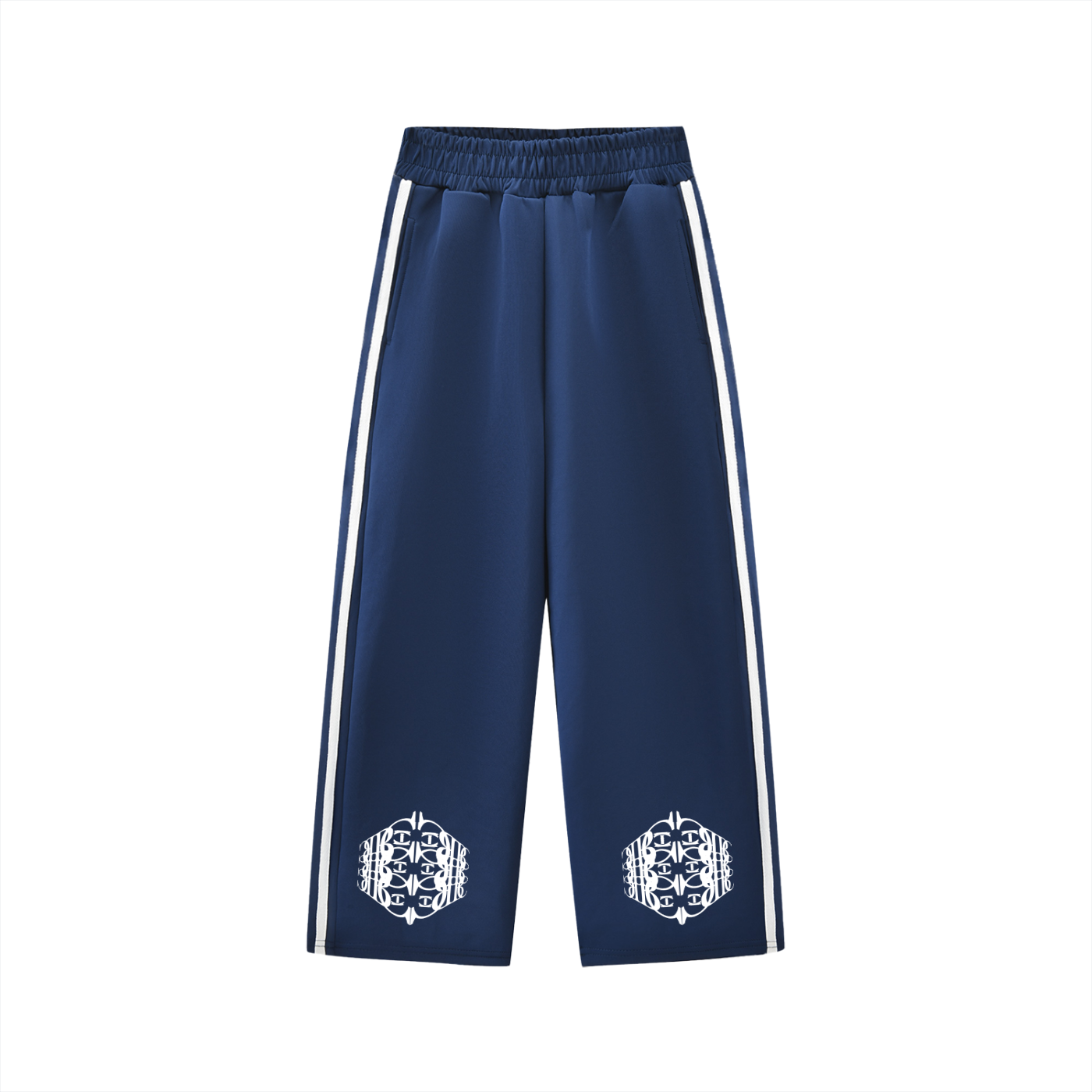 Beau Chaos Kids’ "BC Perspective" Logo Contrast Tape Sweatpants