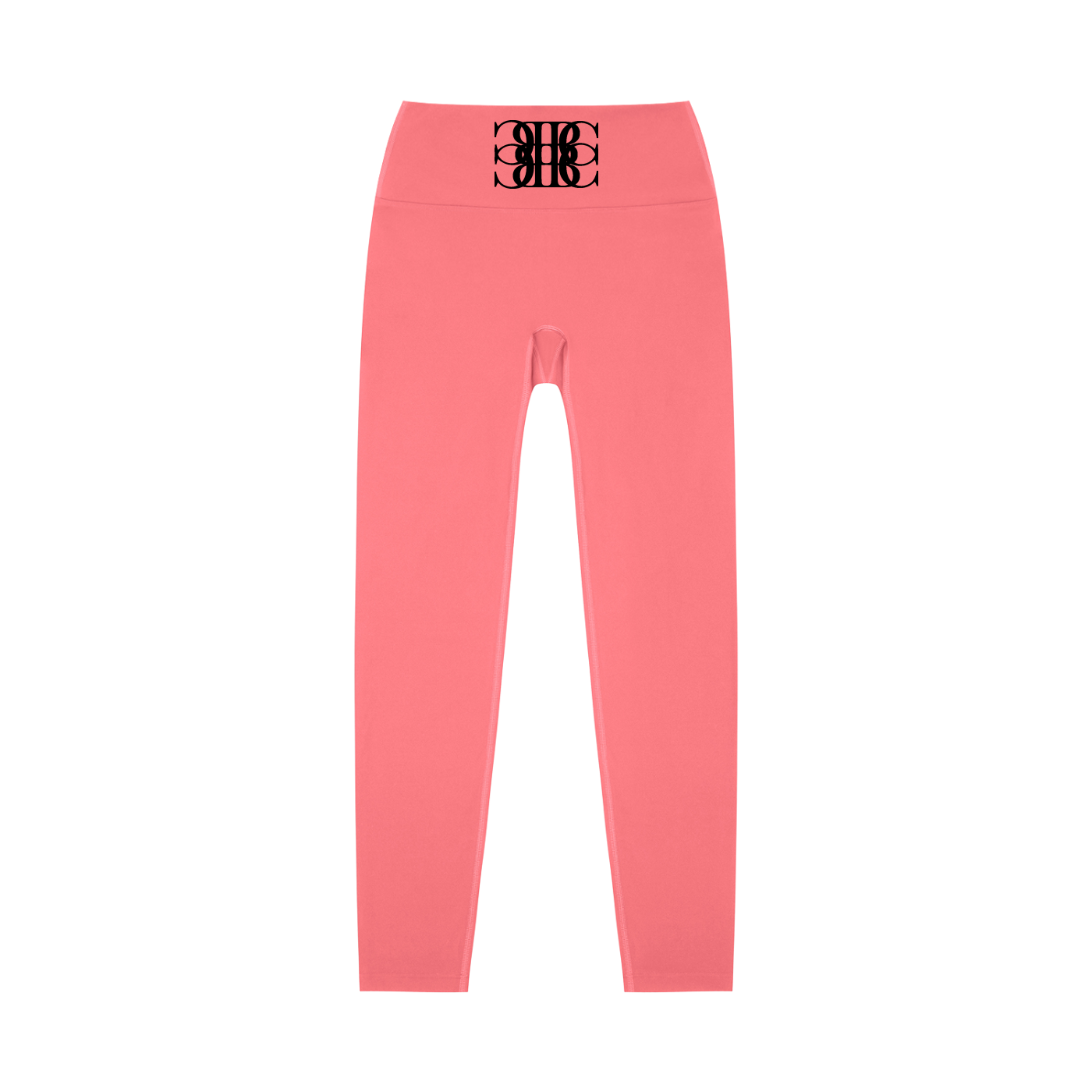 Beau Chaos Women's "BC Mirror" Logo High-Waisted Yoga Leggings