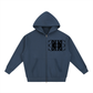 Beau Chaos Unisex "BC Mirror & Name" Logo Oversized Boxy Hoodie