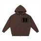 Beau Chaos Unisex "BC Mirror & Name" Logo Oversized Boxy Hoodie