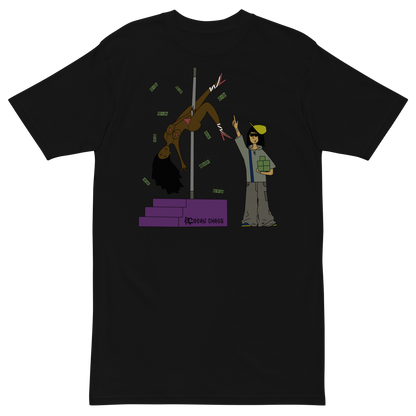 Beau Chaos Unisex "Nightlife" Logo Heavyweight Shirt