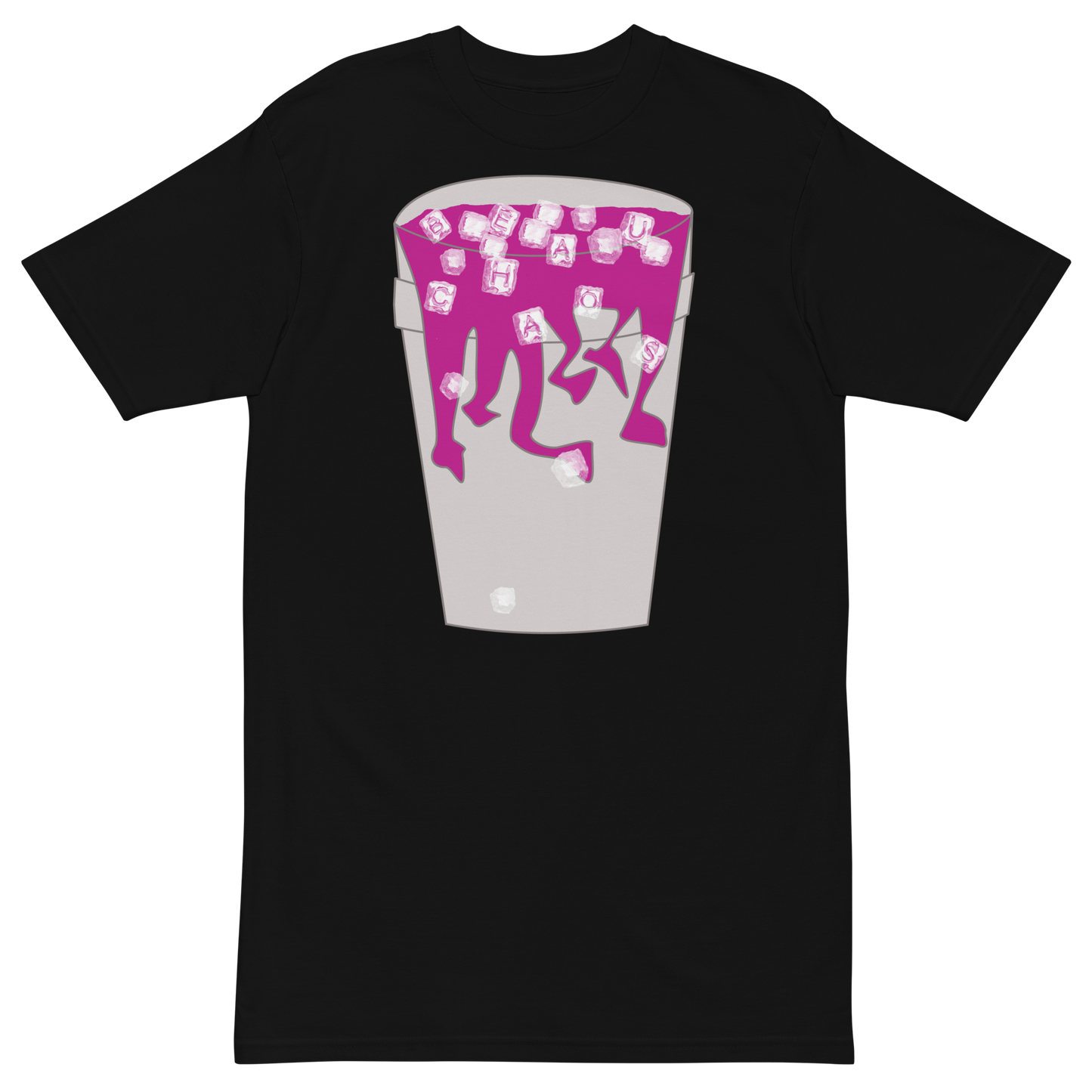 Beau Chaos Unisex "Drugs pt.1" logo Heavyweight Shirt