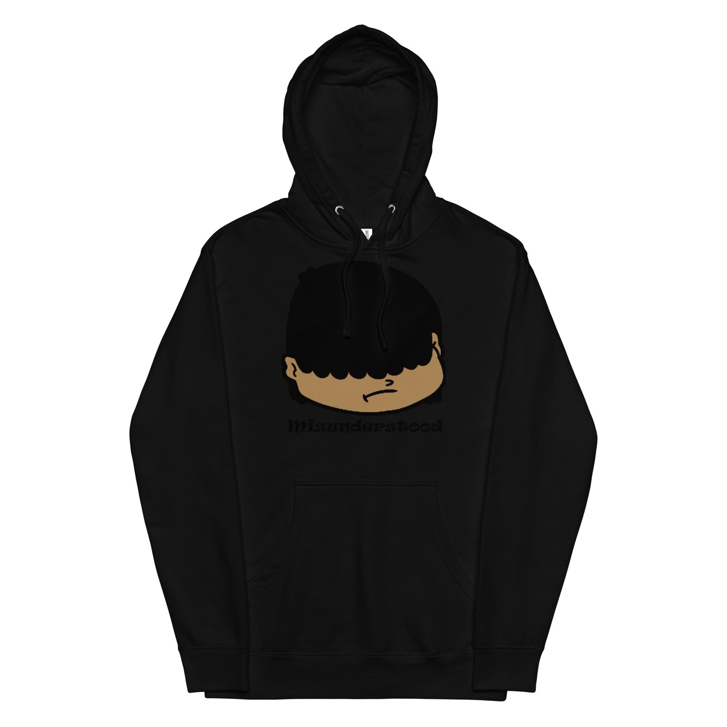 Unisex "Misunderstood" logo Midweight hoodie